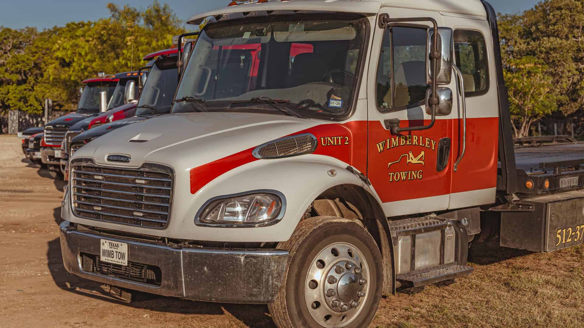 Heavy Duty Towing on US 281 in Blanco County, TX